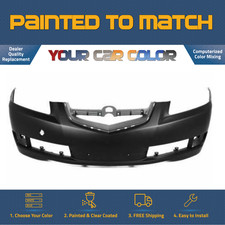For 2007-2008 Acura Tl Front Bumper Painted To Match For 2007-2008 Acura Tl Front Bumper Painted To Match