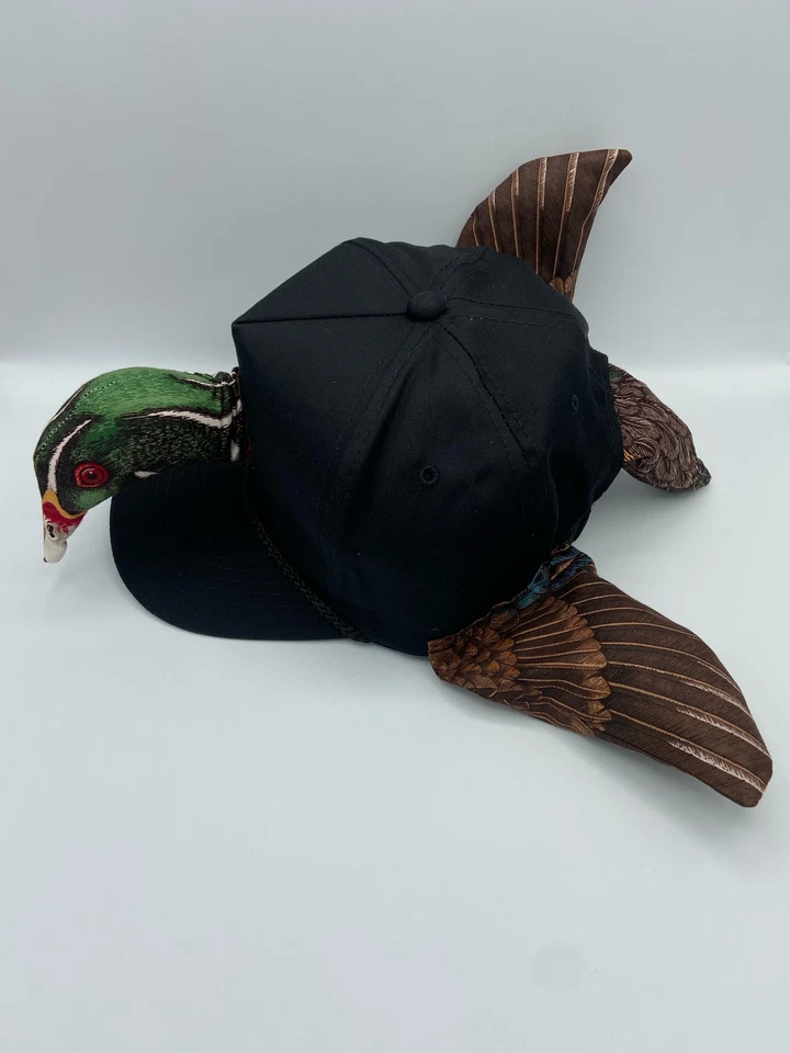 Mejor disfraz de Halloween ganador máscara de pato de madera artesanal esqueletos de miedo espeluznantes  Foto 3 de 4