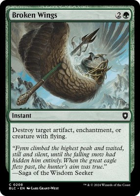 Broken Wings Commander: Bloomburrow LP MTG