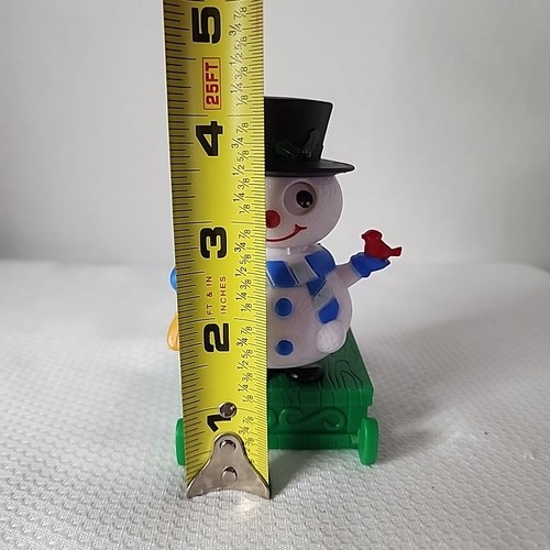 Solar Powered Dancing Frosty the Snowman Bobblehead Toy 2016 Car Window - Picture 6 of 7