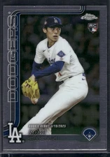 2025 Topps Chrome Update Roki Sasaki Debut RC