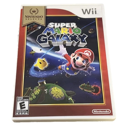 New ListingNintendo Selects: Super Mario Galaxy - Nintendo Wii Complete W Manual Wii Game