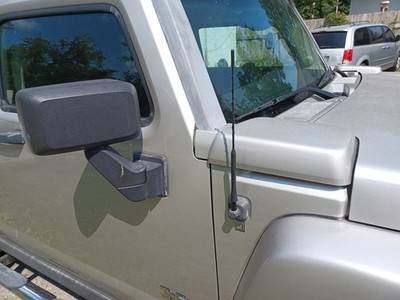 13'' inch Antenna Mast Black Power Radio AM/FM for HUMMER H3 2006-2010 Brand New