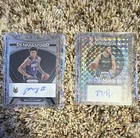 Panini 2023-24 Prizm/Mosaic 2-Card Auto Lot: Beauchamp RC + Matt Ryan
