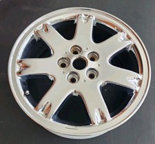 2001 2002 Chrysler Sebring Chrome 17 Inch Alloy Wheel 7 Spoke 2147 2001 2002 Chrysler Sebring Chrome 17 Inch Alloy Wheel 7 Spoke 2147