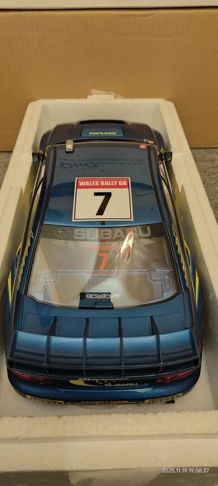 Ottomobile 2003 Subaru Impreza S9 WRC Wales Rally GB - #7 Petter Solberg - 1/12 - Image 2 of 4