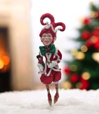 PIXIEPYES Van Craig's 18'' Christmas ELF With Nutcracker ~ KURT ADLER ~ Vintage 