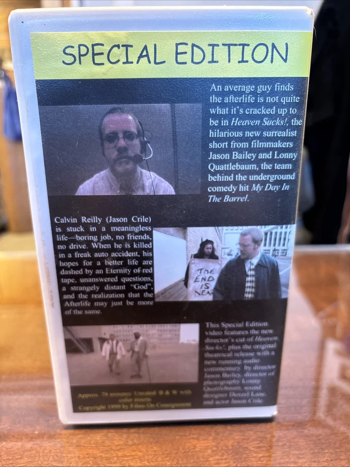 “Heaven Sucks” Special Edition Films on Consignment Bailey Quattlebaum Film 1999 Foto 3 de 4