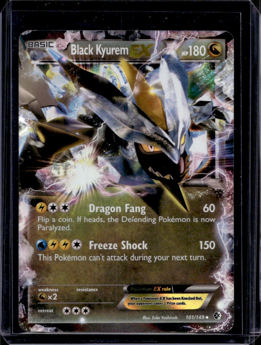 Black Kyurem EX Ultra Rare Boundaries Crossed 101/149 Pokemon TCG