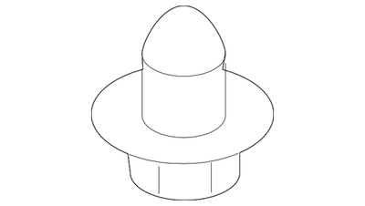 #ad Genuine Honda Under Cover Fastener 90657 S9V A01 $0.99