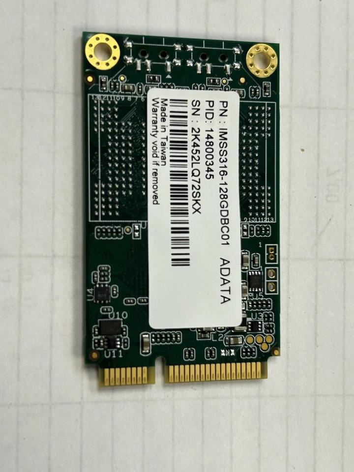 Adata IMSS316 128GB SATA III 3D TLC mSATA SSD Internal Solid State Drive 20 each - Image 2 of 2