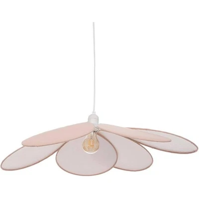 Suspension - Abat-jour - Pétales de fleur - Rose - Chambre - 72cm diamètre - Atm - Photo 1/4