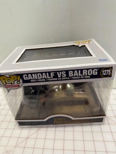 Funko Pop! Lord of the Rings Balrog vs Gandalf #1275 Damaged PKG #F1