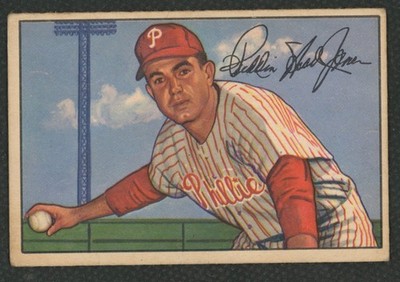 1952 Bowman #20 Willie Jones   Philadelphia Phillies ~ VG/EX