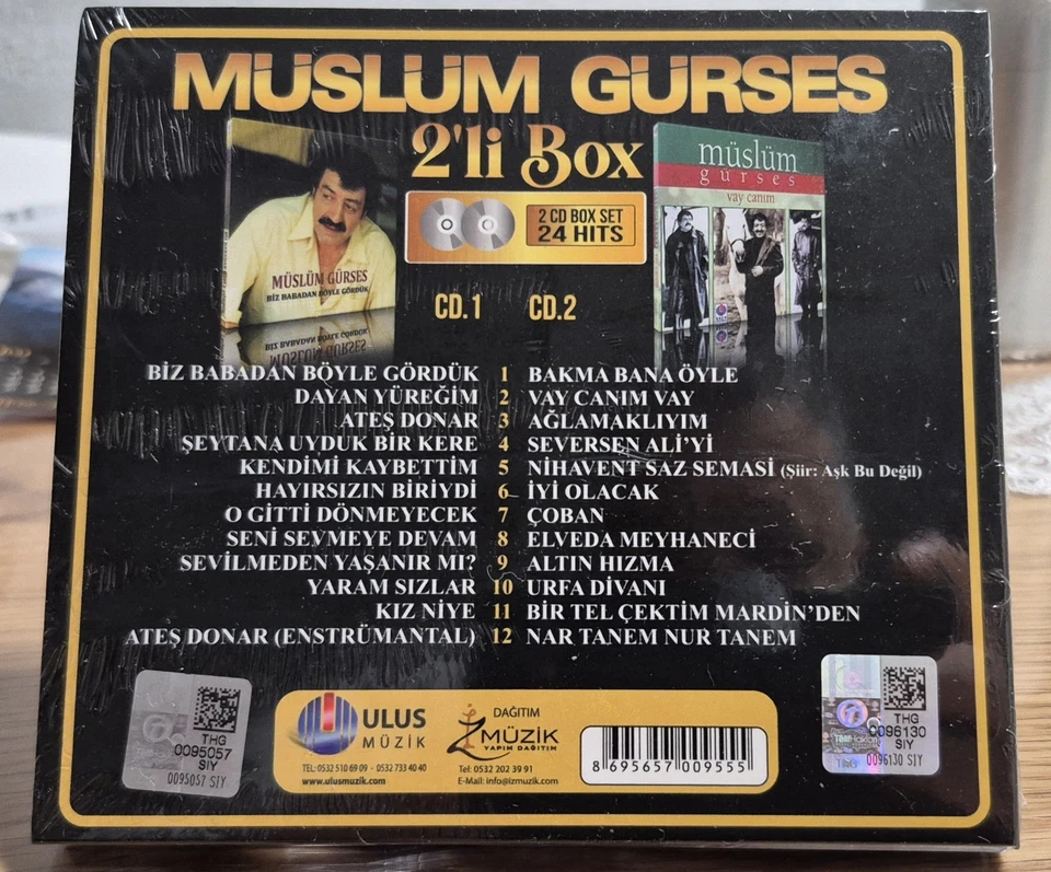 Müslüm Gürses - 2'li Box - Biz Babadan Böyle Gördük & Vay CANIM - 2CDs - Bild 2 von 2