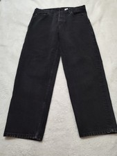 Vintage 90s Levis 550 Jeans Mens Size 38x30 (Actual 36x30) Black USA Made