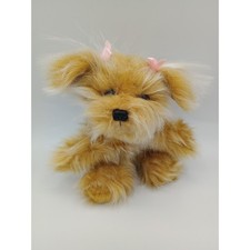 7" RUSS BERRIE Yorkshire Terrier 24050 Plush PUPPY Dog B4