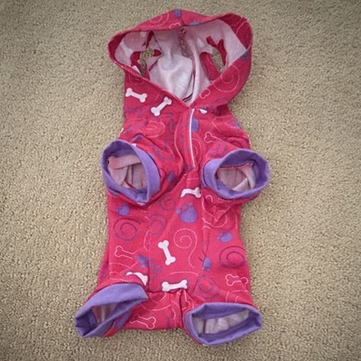 Pink and Purple Hooded Build-A Bear Oensie for dolls 