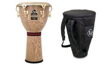 LP Galaxy Giovanni Djembe Drum - 12 1/2" Head  Bag