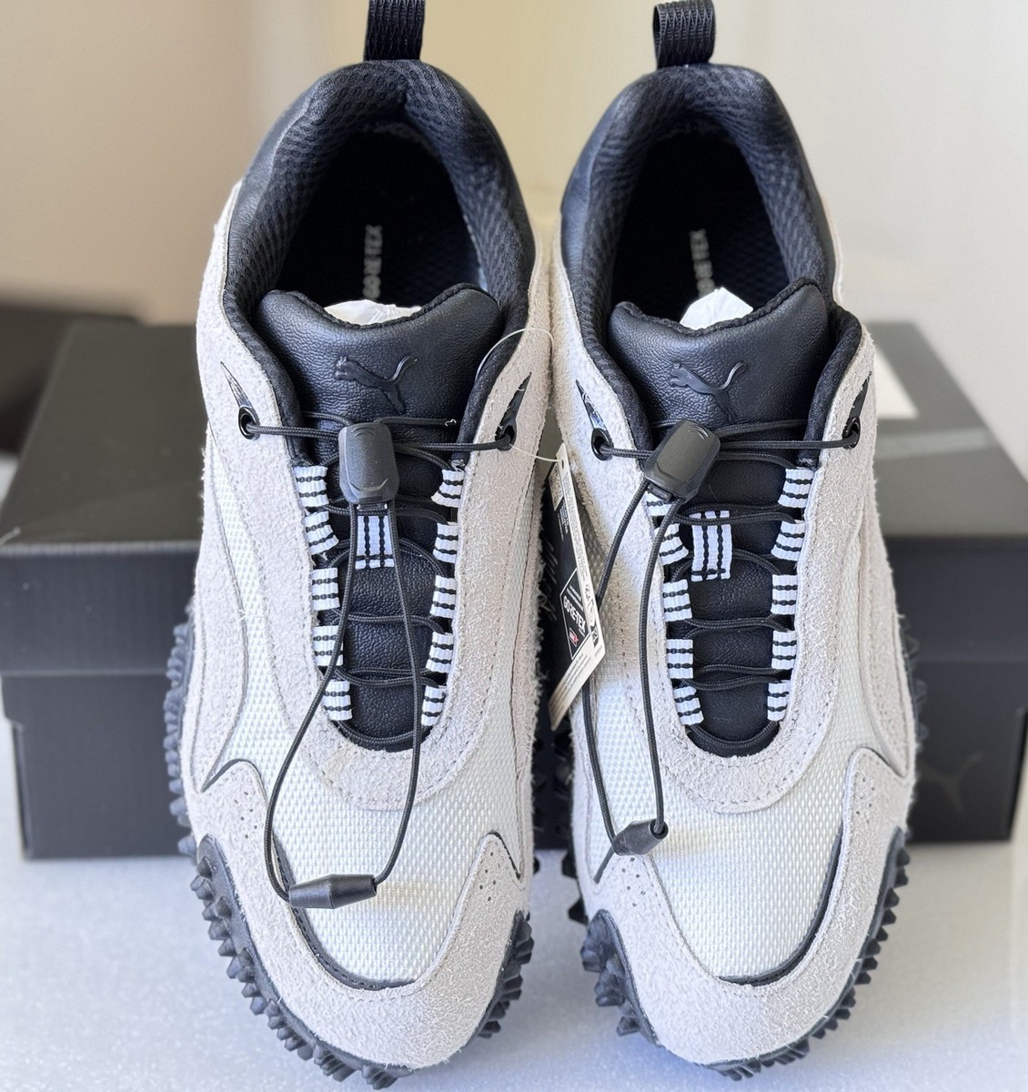 Puma Mostro XC Gore-Tex Vapor Grey / Black Waterproof Sneakers US