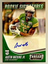 2021 Panini Chronicles Draft Picks - Threads Rookie Signatures Austin Watkins...