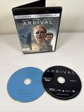 Arrival 4K Ultra HD  Blu-ray  Gently Used Watched 2X Times