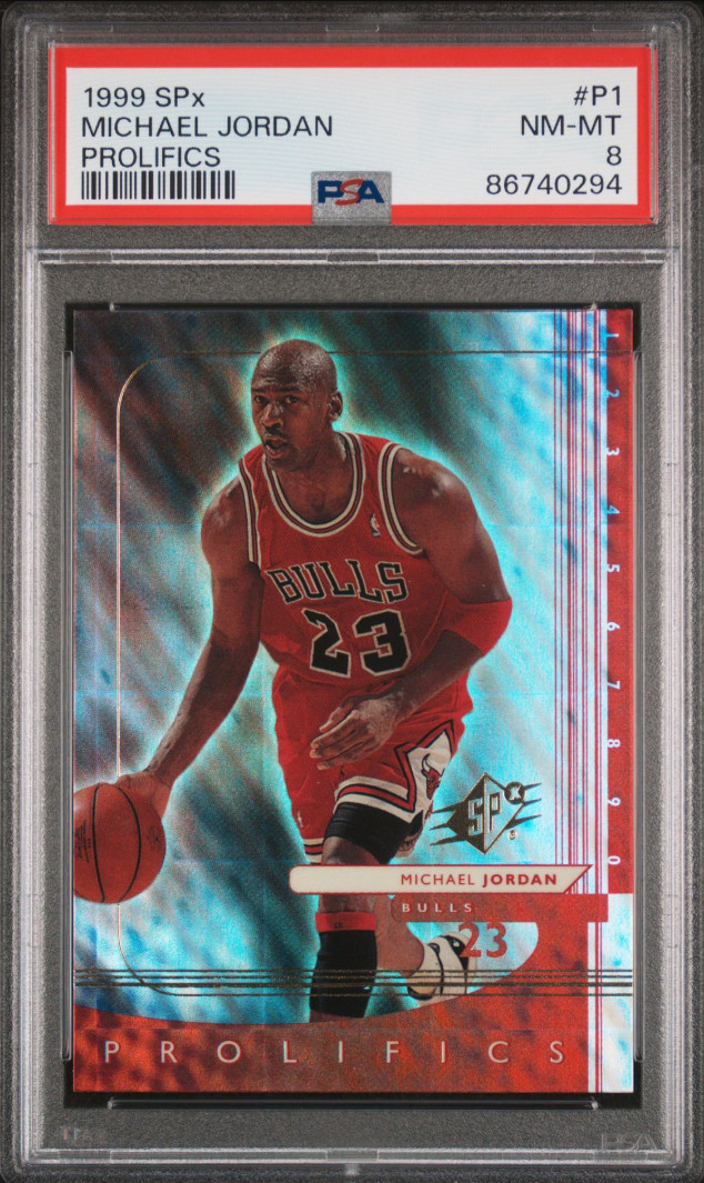 1999 MICHAEL JORDAN SPX PROLIFICS #P1 NM/MT 8