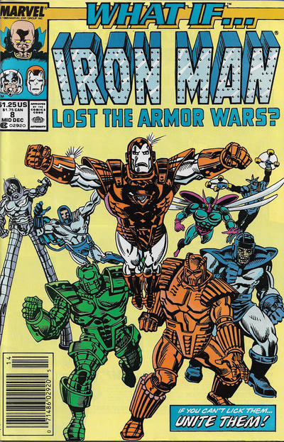 What If Vol 2 #8 Newsstand FN Marvel Iron Man Armor Wars Combined Shipping