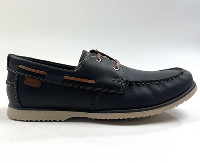 #ad Clarks Noonan Lace Dark Brown Mens 10.5 Boat Deck Shoes Comfort Casual 26160219 $48.95