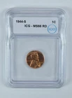 1944-S Lincoln Wheat Cent MS66 RD ICG *4902