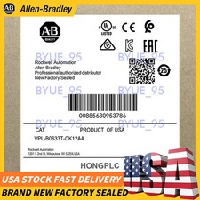 Allen Bradley VPL-B0633T-CK12AA Kinetix VP Servo Motors Brand New Free Shipping