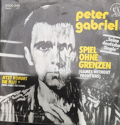 Peter Gabriel Spiel ohne Grenzen 7'' Black Vinyl Single Stereo Charisma 6000 449
