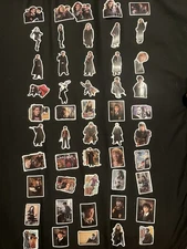 10 PCs Random Harry Potter Stickers Featuring Harry, Ron & Hermione