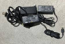LOT OF 3 GENUINE Lenovo Thinkpad AC Charger 20V 2.25A 45W X1 T450-T470 X260