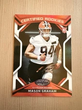 Mason Graham 2025 Panini Certified Rookies #CRK-MGM Rookie Cleveland Browns Rc