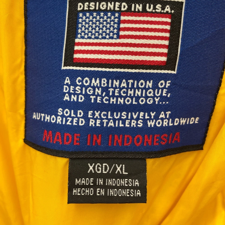 VTG 90s Green Bay Packers Pro Player Mens XL Full Zip Puffer Jacket Lined Hooded - Image 3 of 4