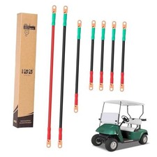 Golf Cart Pure Copper Battery Cables Compatible with EZGO TXT 1994-UP 36v 
