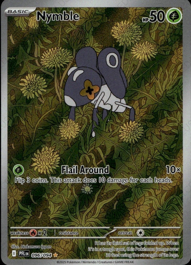 Nymble 2025 Mega Evolution: Phantasmal Flames #96/94 Illustration