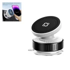 Universal Windshield Car Phone Mount: 360° Rotating Magnetic Holder for Magsafe
