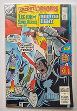 Secret Origins #37 - 1986 Series - DC - Legion of Substitute Heroes & Dr Light