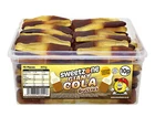 Halal Sweets Cola Giant Bottles, Fizzy Cherry Bottles 800g Tubs HMC Certified