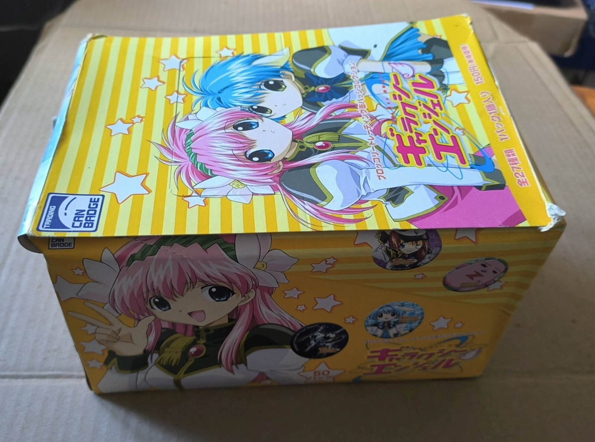 GALAXY ANGEL Trading Can Badge Pin Collection Box Sealed