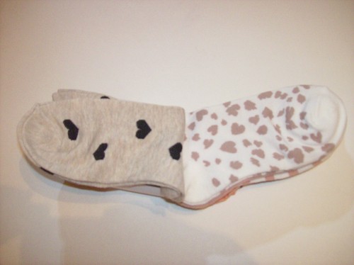 Old Navy Socks Girls Heart Stripes Animal Print Assorted M L New - Picture 2 of 8