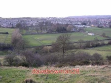 PHOTO  VIEW OVER THE VALLEY WESTWARDS FROM TOOTHILL RASTRICK YORKSHIRE THE SUBJE