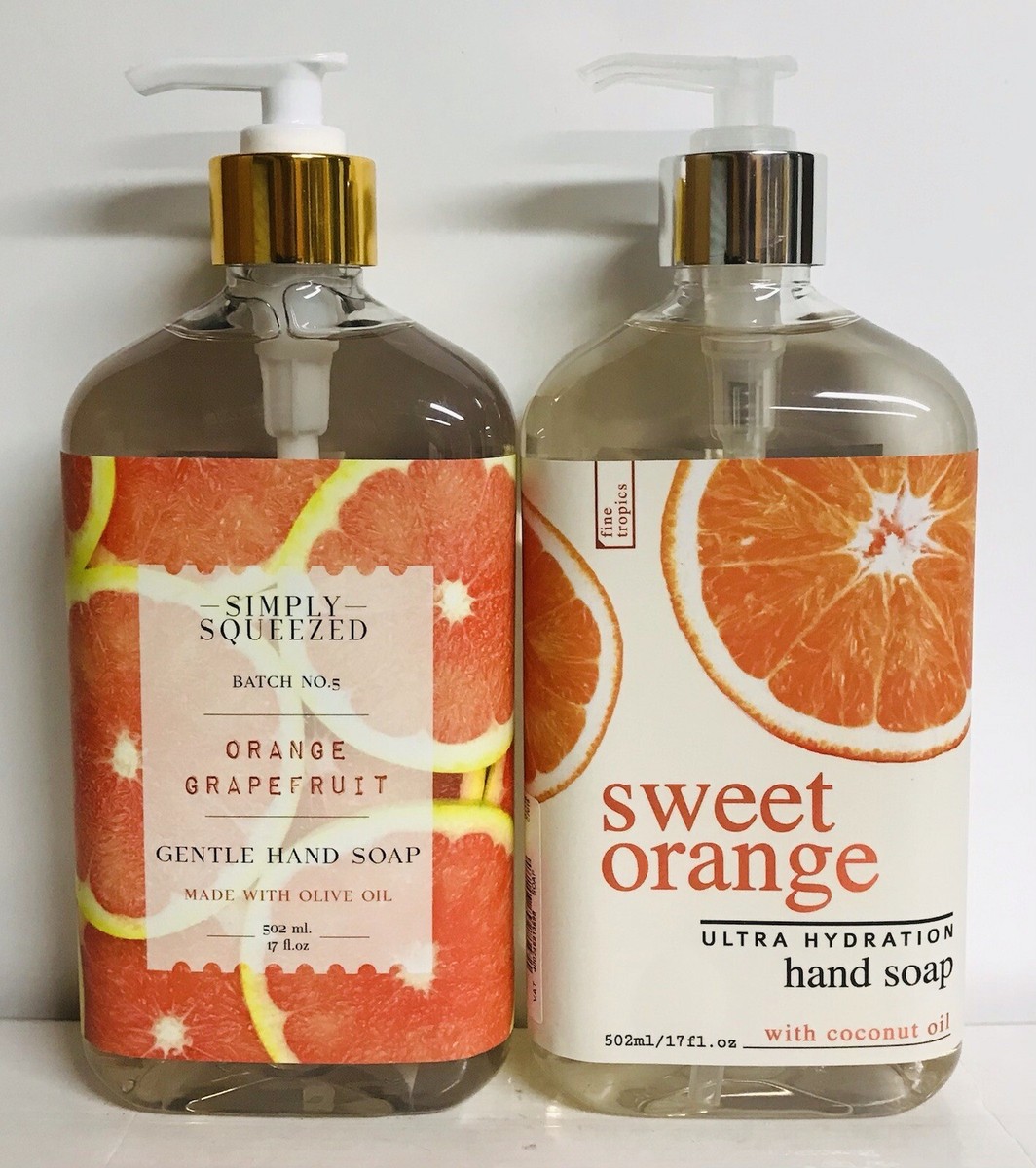 Orange Grapefruit & Sweet Orange Hydrating Hand Soap 17 fl oz Each