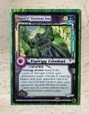 DBZ CCG Dragon Ball Z Bojack’s Overhead Toss Foil #27