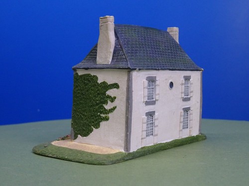 Villa Stadthaus Resin Harz Miniatur Gebäude Haus ca 10x,5,5x7 cm VF 582 - Bild 3 von 5