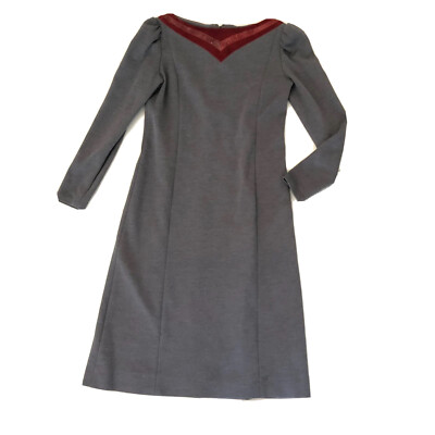 knee length dresses for ladies Halston Grey Wool Midi Dress – Moore Vintage Archive