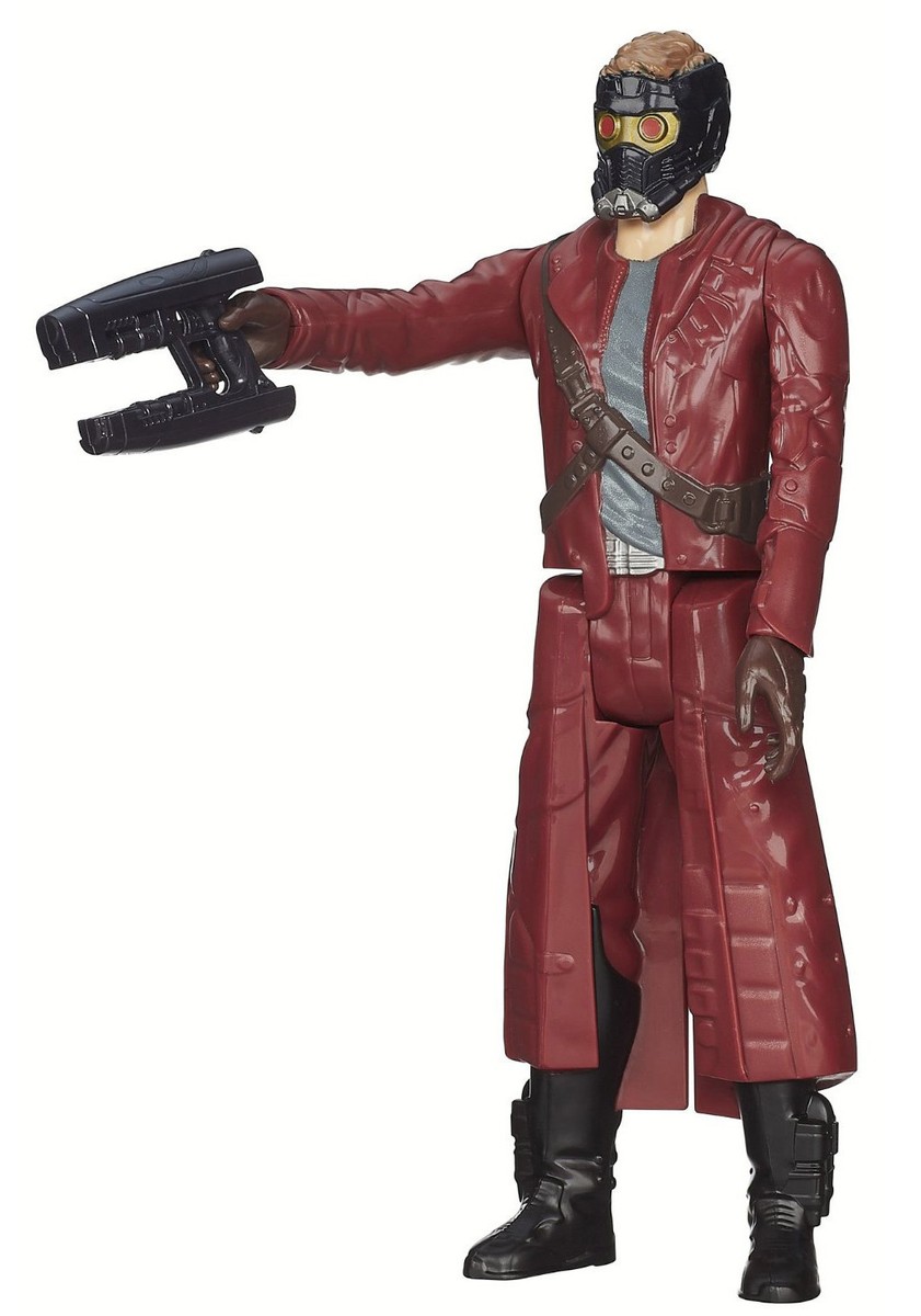 Marvel Guardiani Della Galassia Titan Hero Series - Action Figure Star-Lord 30,5 Cm Con 2 Accessori