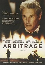 Arbitrage - DVD By Richard Gere,Susan Sarandon,Tim Roth - GOOD